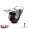 Service Caster 3 Inch High Temp Phenolic Wheel Bolt Hole Caster with Total Lock Brake SCC SCC-BHTTL20S314-PHSHT - alternate 3